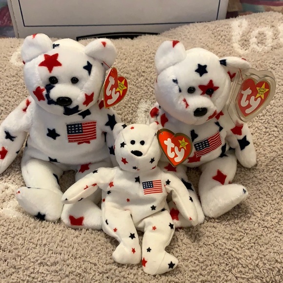 Beanie baby Glory. 1997 with tooth tag errors. - Picture 1 of 6